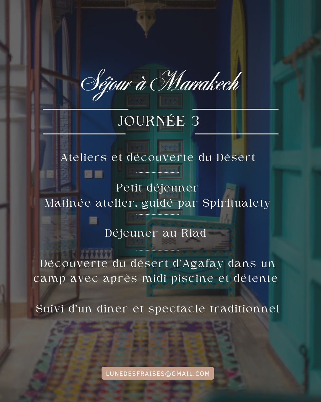 Séjour / retraite spirituelle